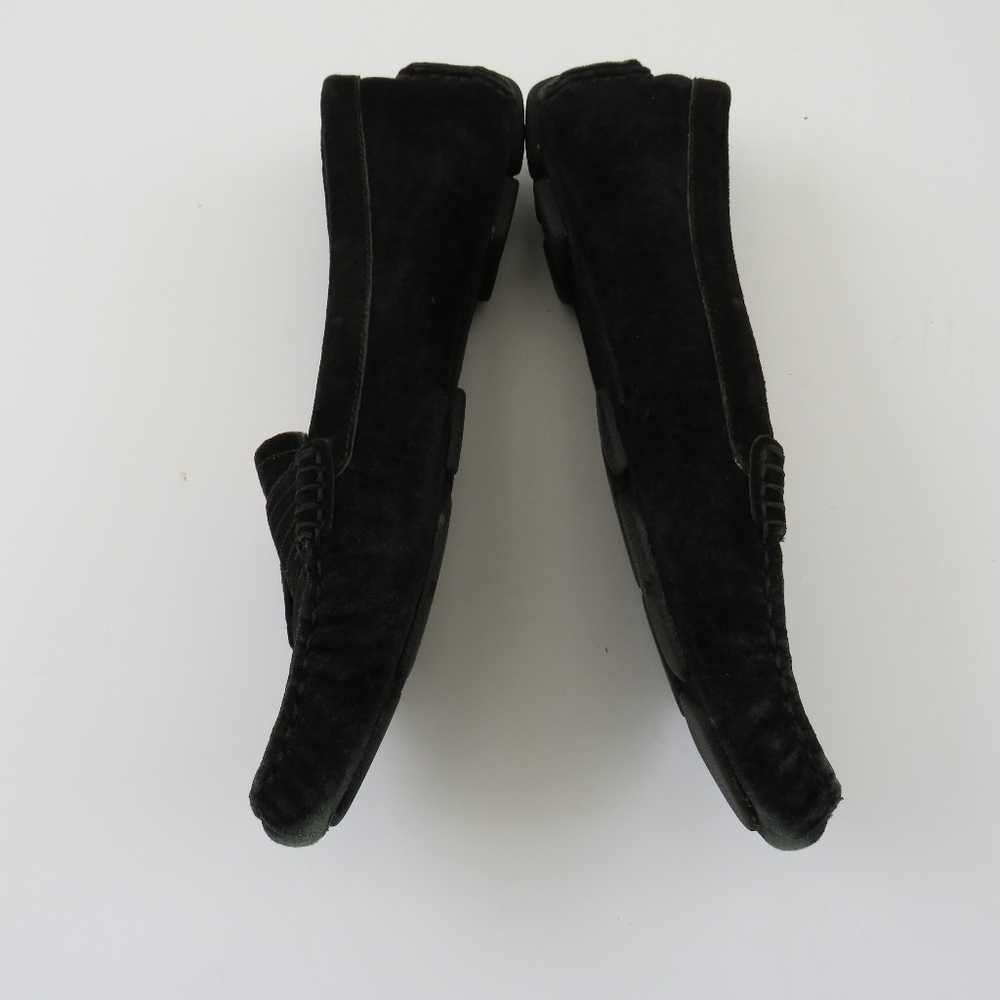 Ugg Retreat Black Suede Driving Loafers - Picture 14 of 16
